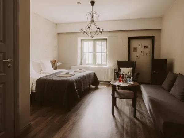 Hotel Mathildedalin King de Lux huone.