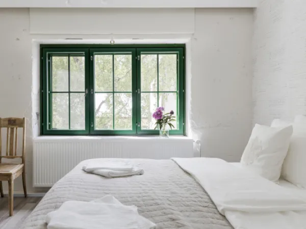 Hotel Mathildedalin Standard huone.